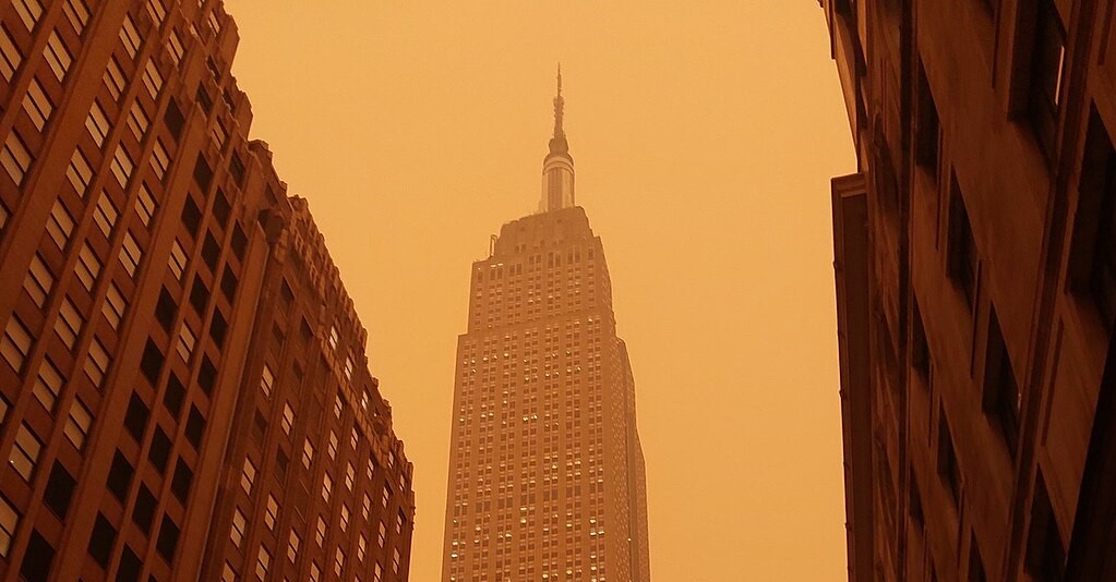 Air quality in NYC could improve Friday as Canada wildfires rage on